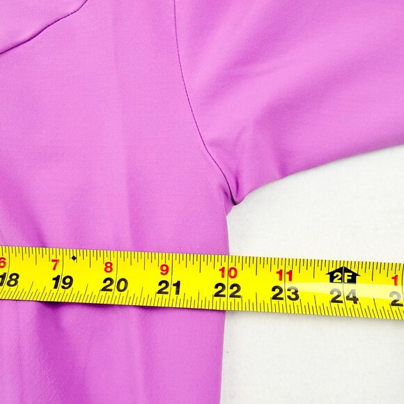 NWT Puma Women's Ripstop Pullover Relaxed Fit Wild Berry Lightweight Jacket Sz M - Picture 9 of 12